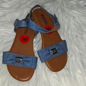 Michael Kors girls sandals- size 10